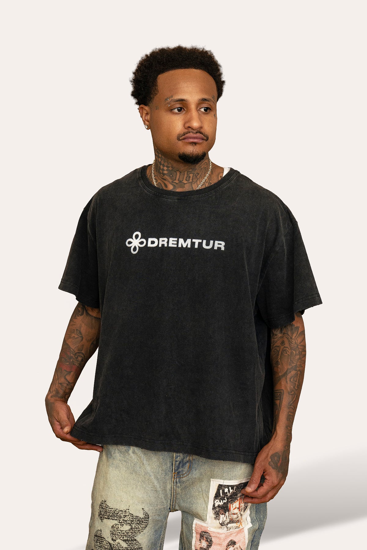 Ash Essentials Logo Tee