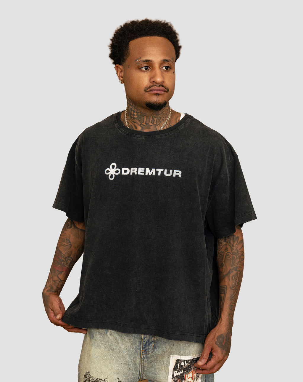 Ash Essentials Logo Tee