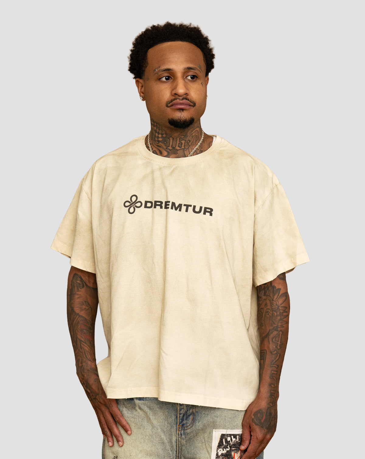 Cream Essentials Logo Tee